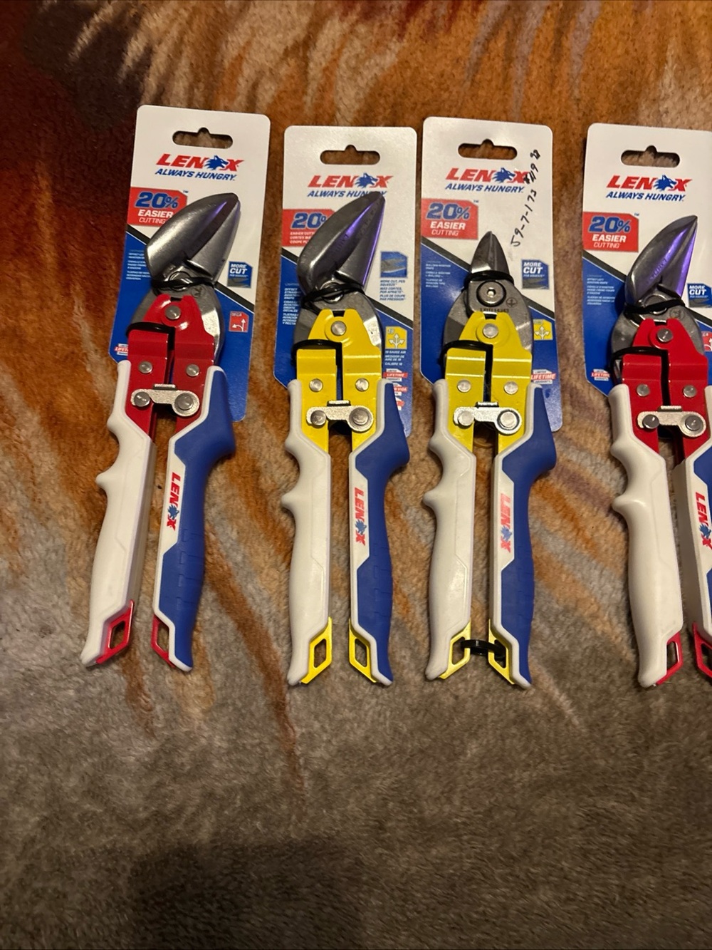 Lenox Pruning Shears with Red and Yellow Handles